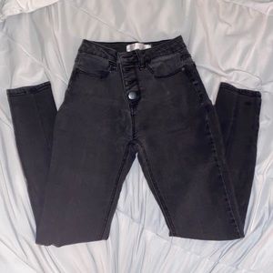 High Waisted Skinny Jeans